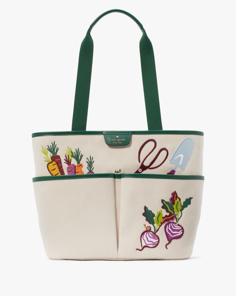 Kate Spade,Harvest Time Large Tote,Cream