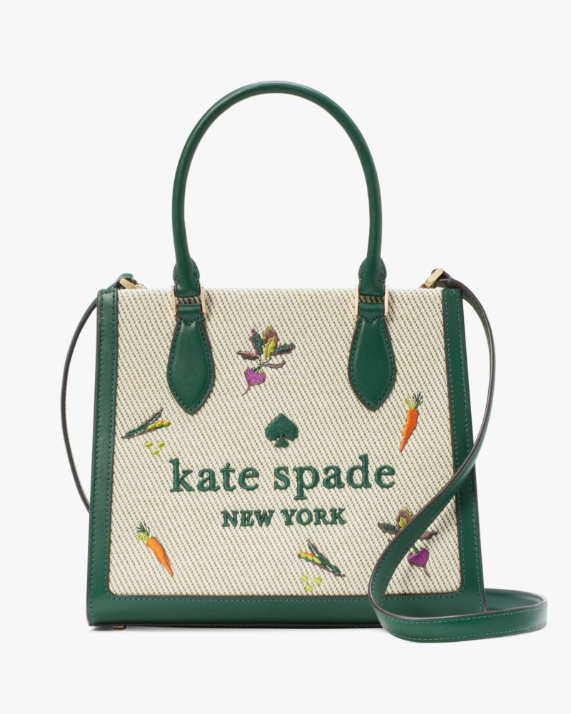 Ellie Harvest Embroidered Small Tote