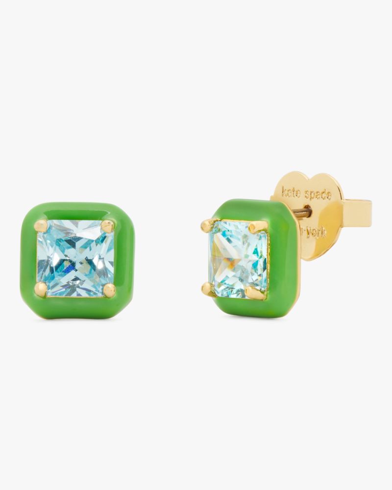 Kate Spade,Brighten Up Studs,Blue/Multi