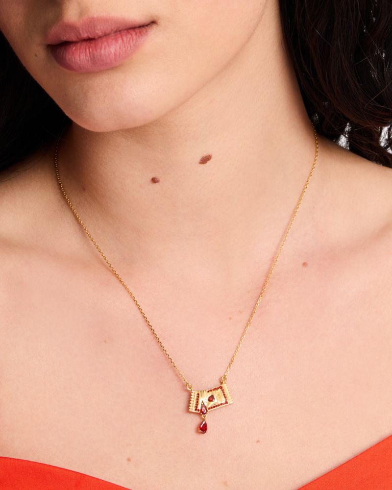 Kate Spade,What A Snack Pendant,