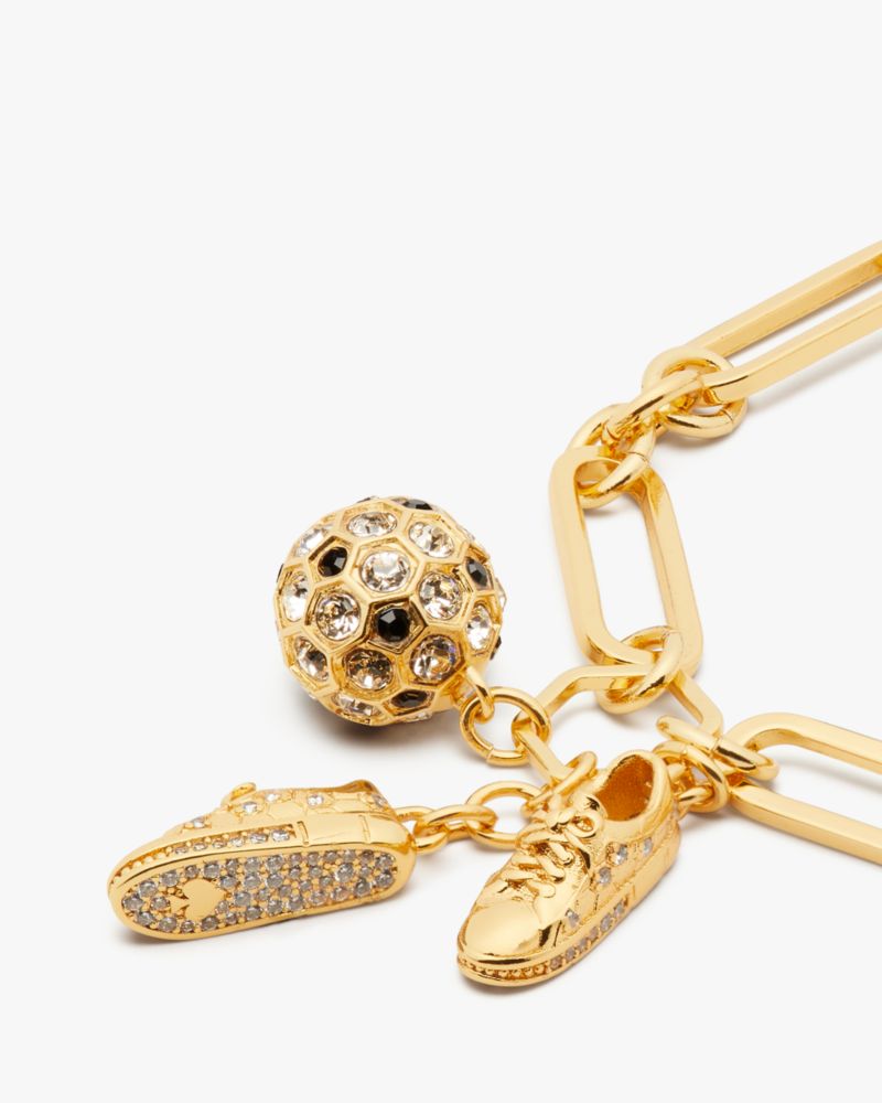 Kate Spade,オン ザ ボール チャーム ブレスレット,ブレスレット,マルチ