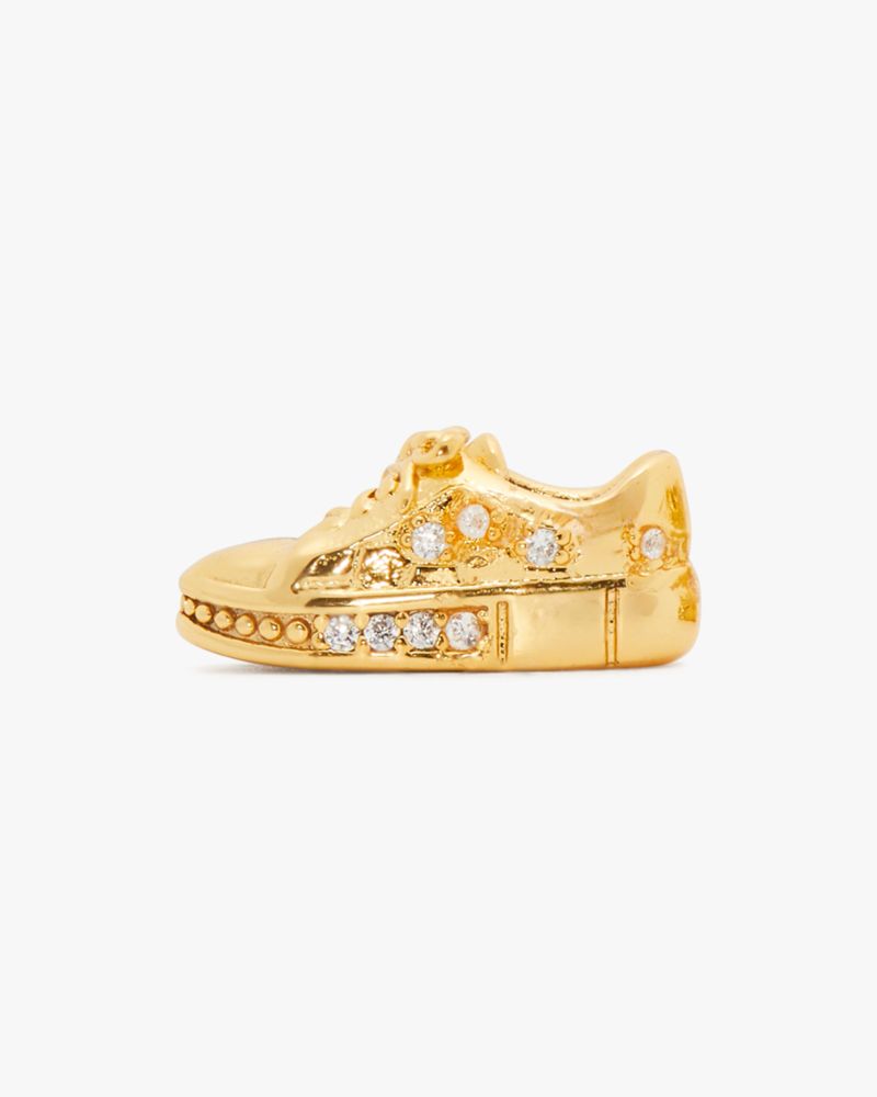 Kate Spade,On The Ball Studs,Studs,3D Embellishment,Novelty Embellishment,Rhinestones,Yellow Gold,Titanium,Casual,Clear