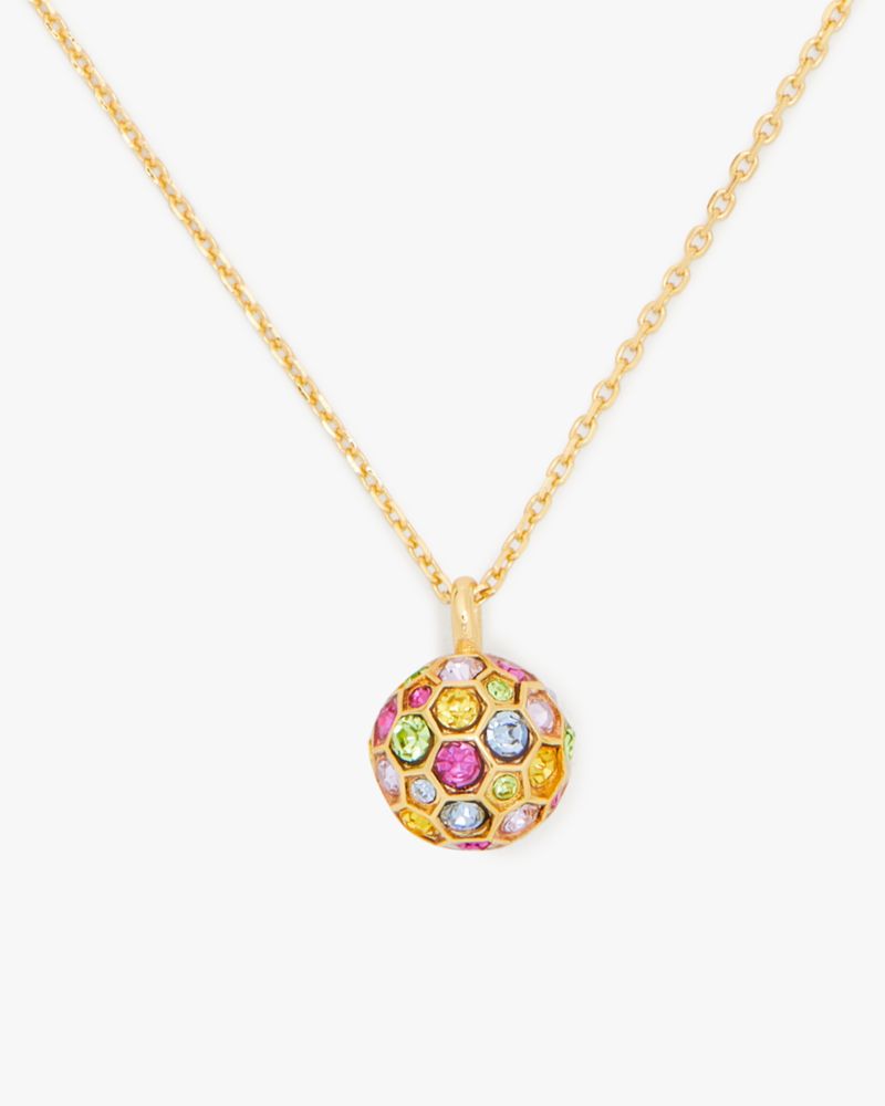 Kate Spade,On the Ball Mini Pendant,Multi