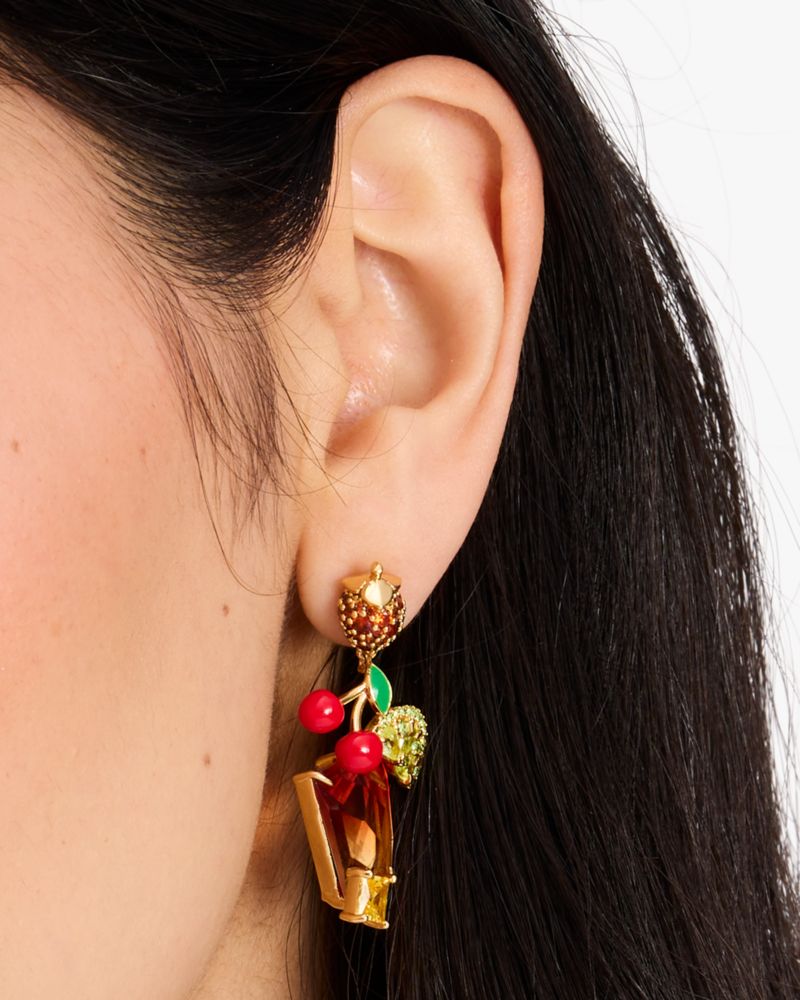 Kate Spade,Sweet Treasures Drop Earrings,Multi