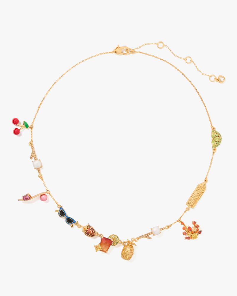 Kate Spade,Sweet Treasures Scatter Necklace,Multi