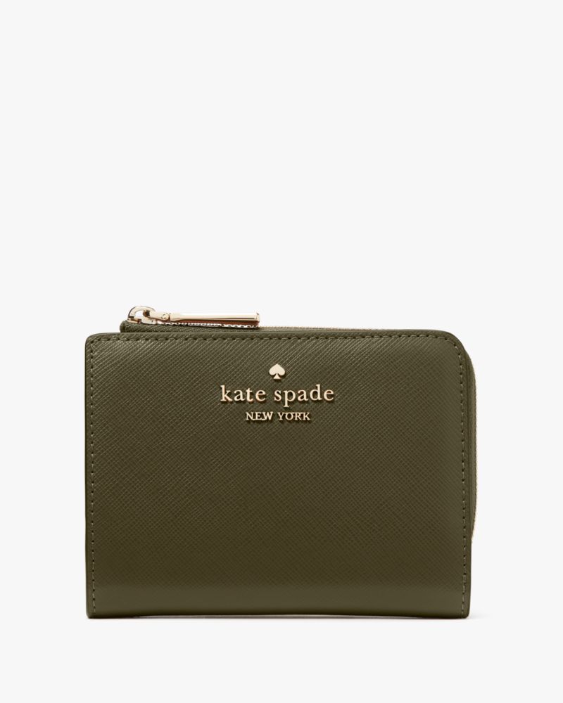 Kate Spade,マディソン スモール L-ジップ ウォレット,財布小物,シーウィード