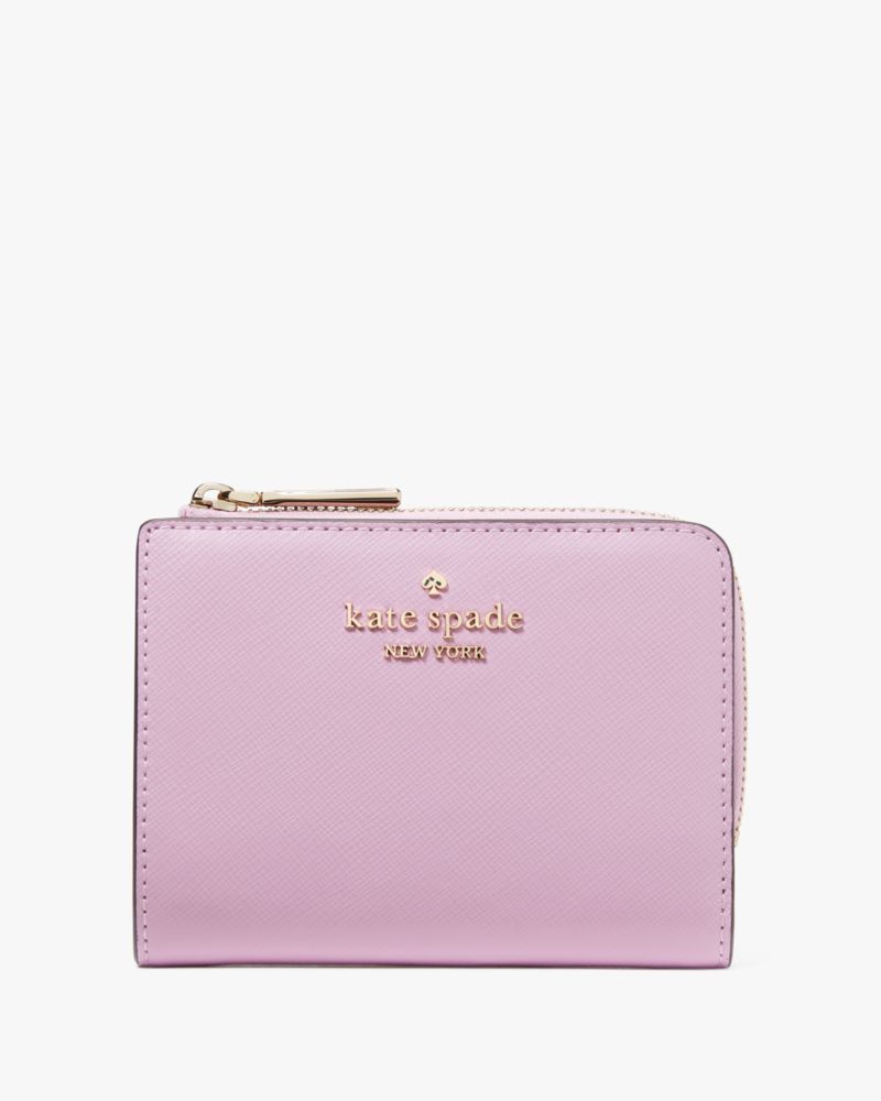 Kate Spade,マディソン スモール L-ジップ ウォレット,財布小物,ベリークリーム