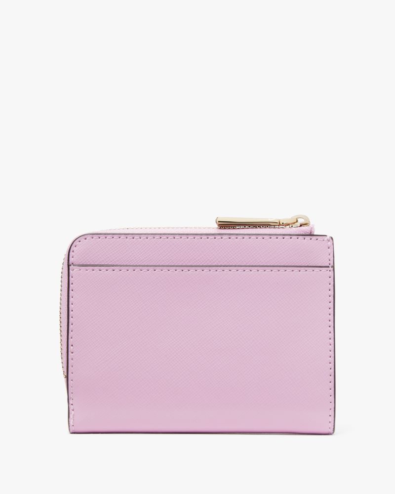 Kate Spade,Madison Small L Zip Wallet,Pink