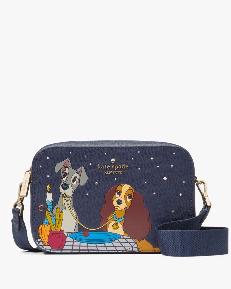 Parisian Navy Multi Disney X Kate Spade New York Lady And The Tramp Camera Bag