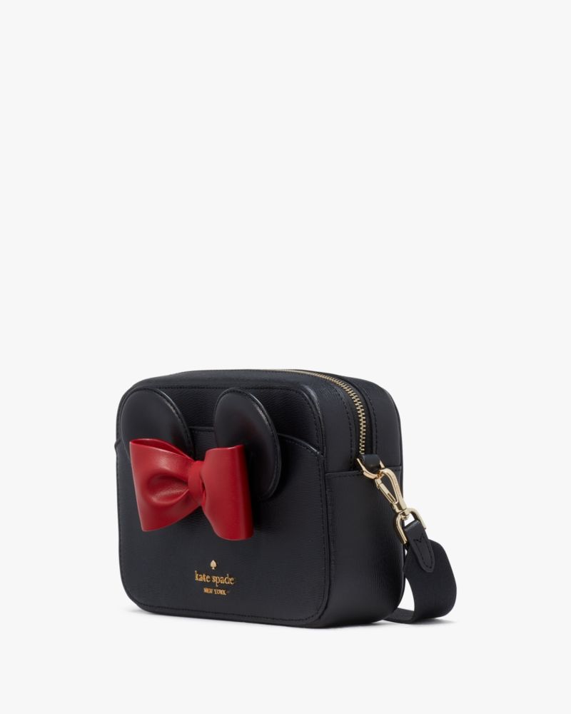 Kate Spade,Minnie Mouse Mini Camera Bag,Black Multi