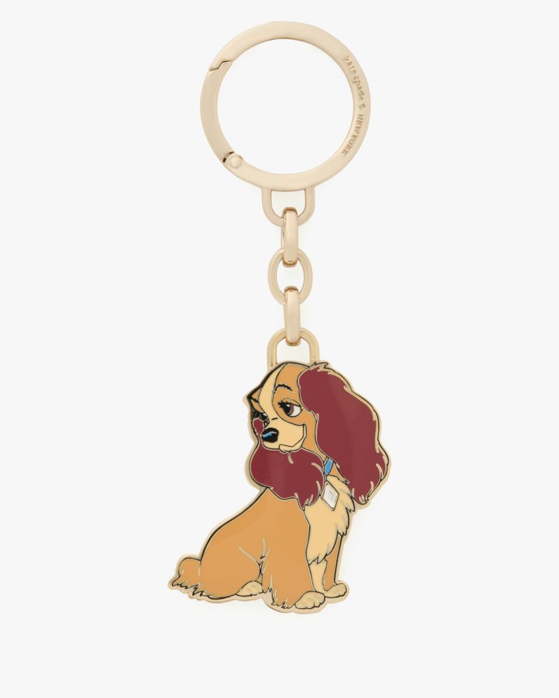 Kate Spade,Disney X Kate Spade New York Lady And The Tramp Keychain,