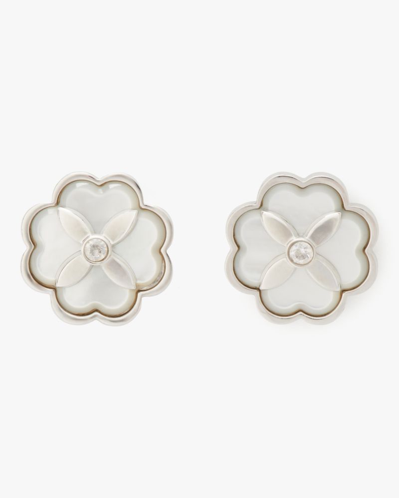 Bloemmotief Oorbellen Kate Spade , Gray , Dames