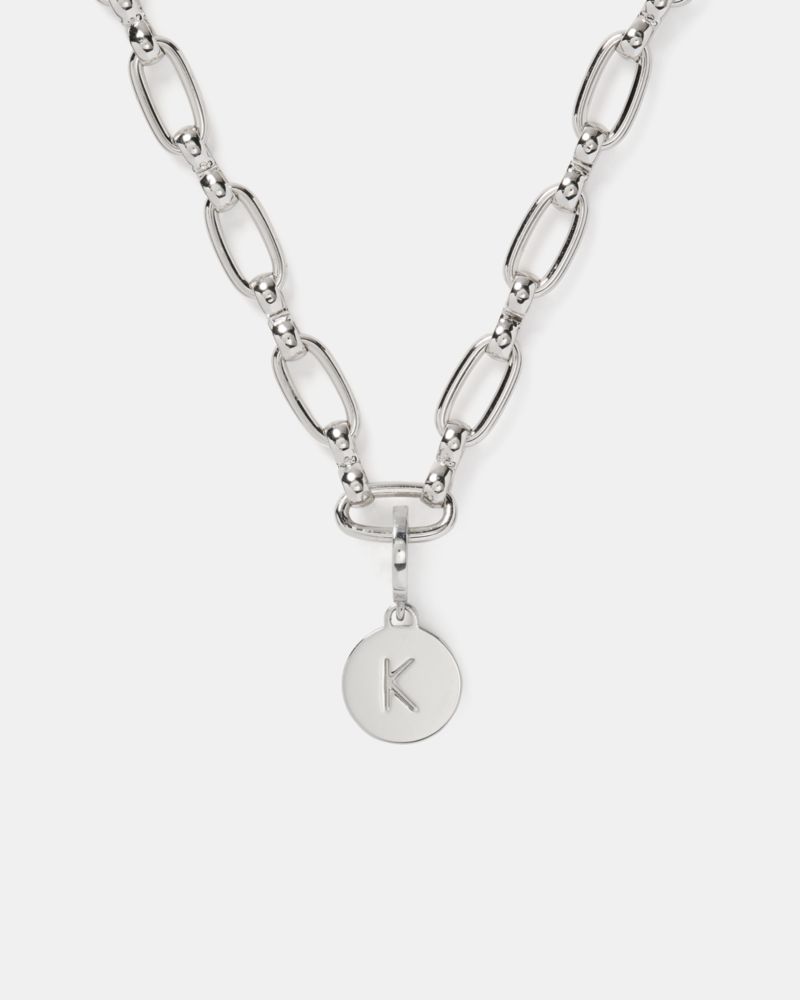 Kate Spade,Initial Mini Charm,Disc,Gold Metal,Stainless Steel,Gold Plated,Casual,