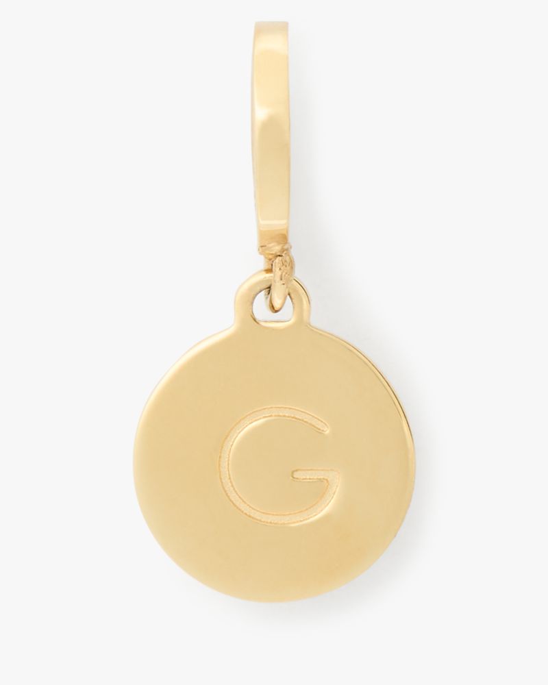 Kate Spade,One In A Million Mini G Charm,Gold
