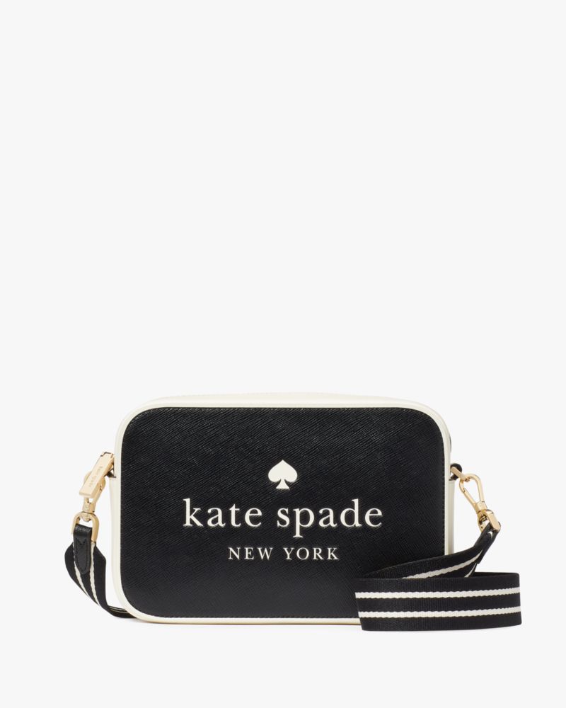 Kate Spade,Oh Snap Colorblock Mini Camera Bag,Black Multi