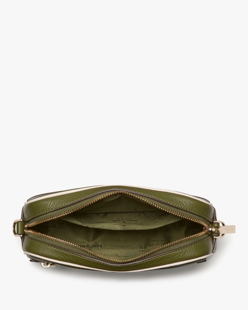 Kate Spade,Oh Snap Camera Bag,Camera Bag,Stripe,Color Block,Casual,Gray