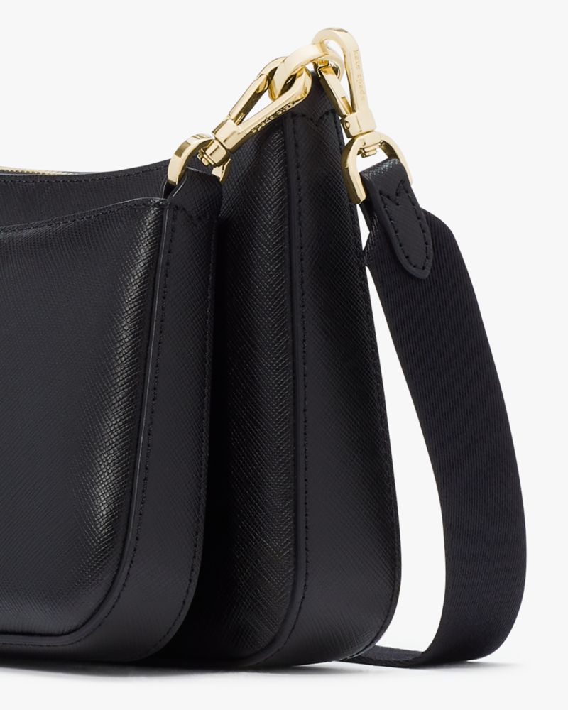 Kate Spade New York Black Saffiano deals Leather Crossbody Purse