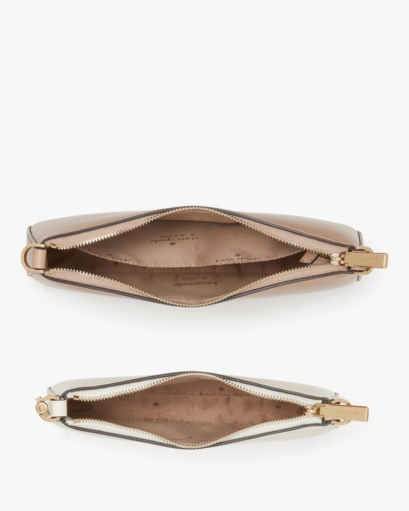 Kate Spade,Duet Colorblock Saffiano Leather Small Crossbody,Lining Leather,Crossbody,Color Block,Metal,Piping,Logo,Lined,C...,Multi Color