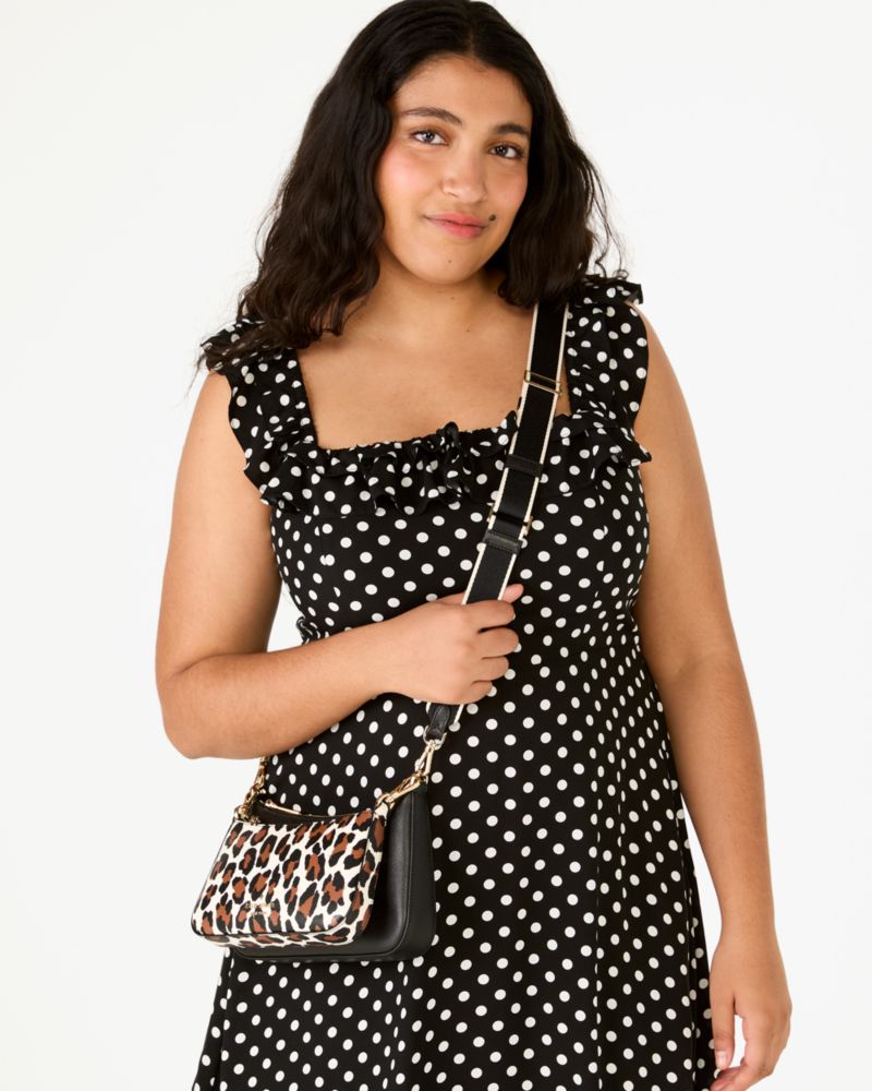 Kate Spade,Duet Leopard Crossbody,