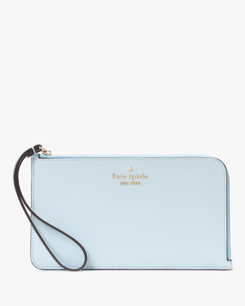 Lucy Bicolor Medium L Zip Wristlet