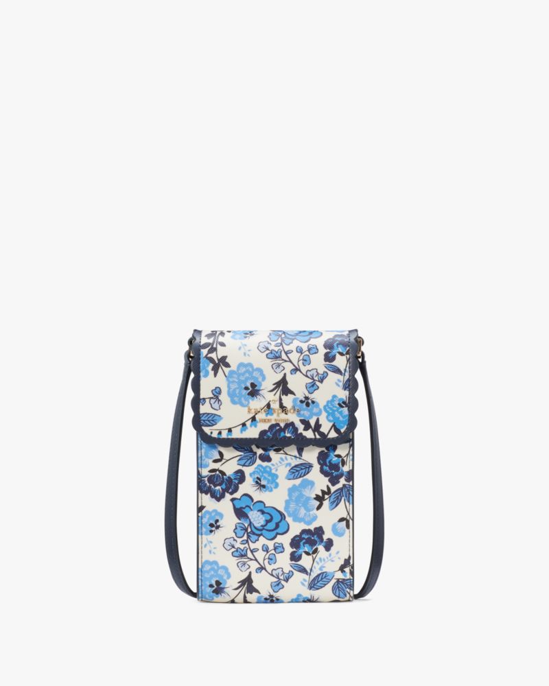 Kate Spade,Madison Vase Floral North South Crossbody,