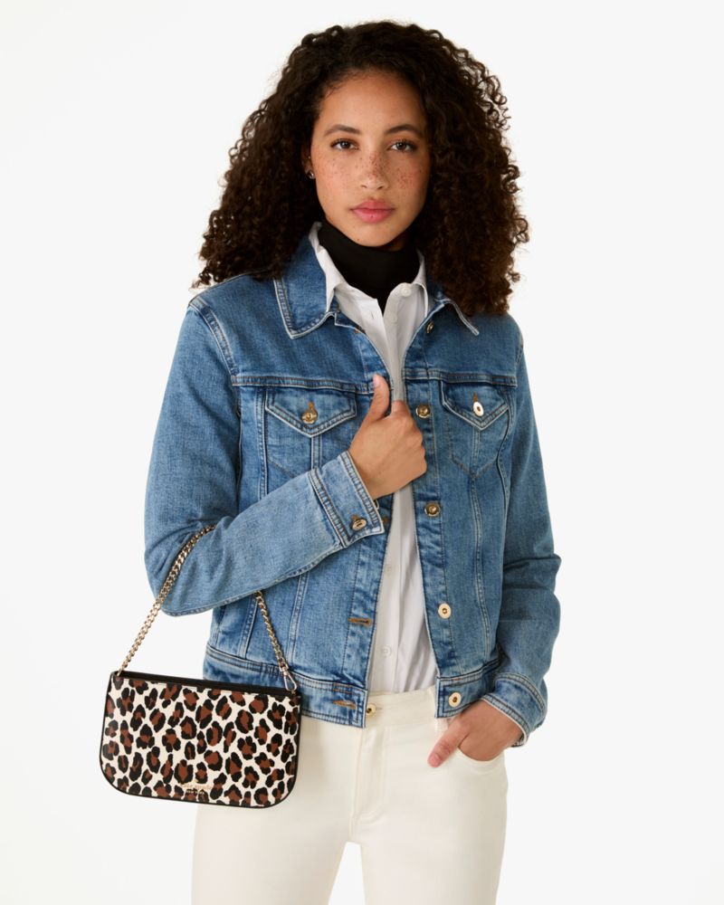 ショルダーバッグ・ポシェット Kate Spade Madison Spotted Leopard Pochette KH779 Madison Spotted Leopard Pochette | Kate Spade Outlet
