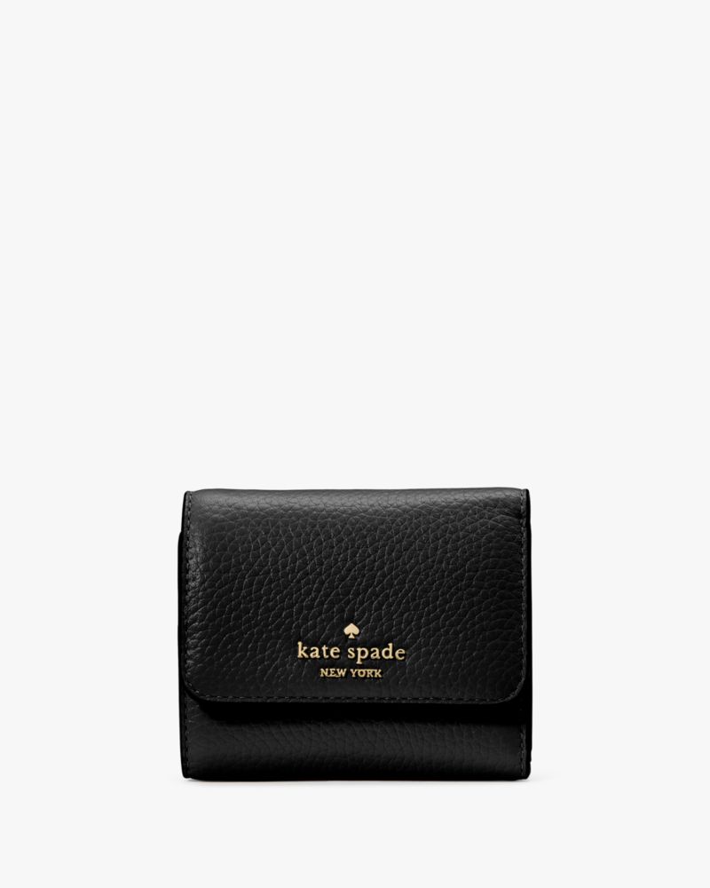 Kate Spade,レナ スモール トリフォールド ウォレット,財布小物,ブラック