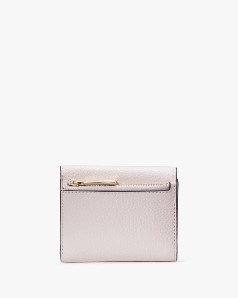 Kate Spade,レナ スモール トリフォールド ウォレット,財布小物,シマーピンク