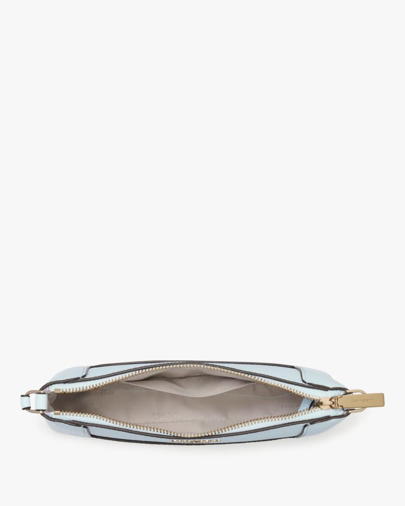 Kate Spade,Lena Convertible Wristlet,Wristlet,Pouch,Metal Material,Metal,Logo,Casual,Blue