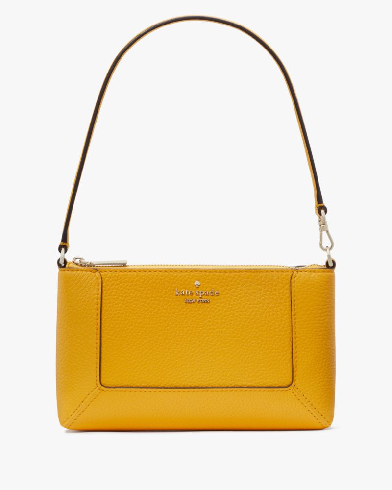 Kate Spade,Lena Convertible Wristlet,Mustard