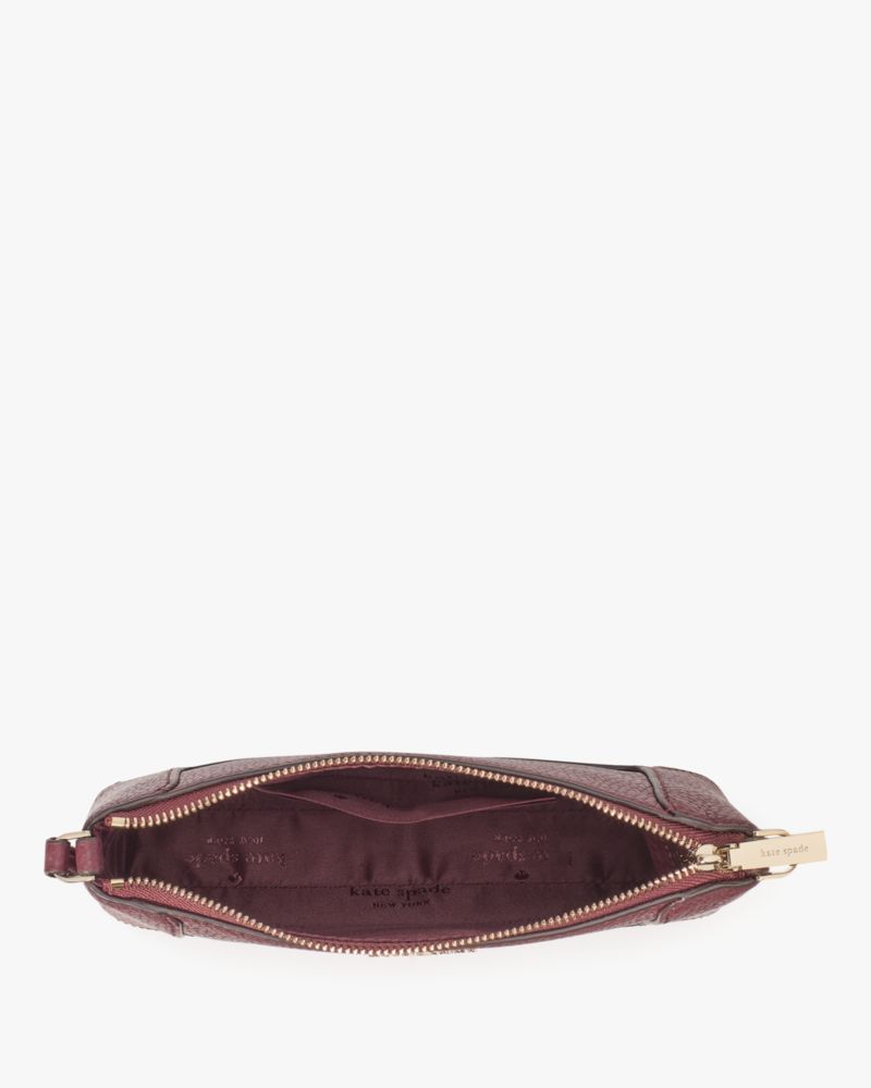 Kate Spade,Lena Convertible Wristlet,Wristlet,Pouch,Metal Material,Metal,Logo,Casual,