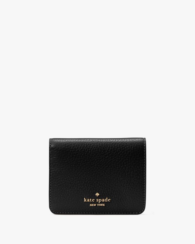 Kate Spade,Lena Small Bifold Wallet,Black