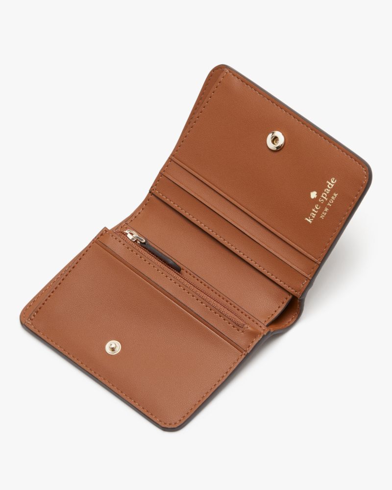 Warm Gingerbread Lena Small Bifold Wallet