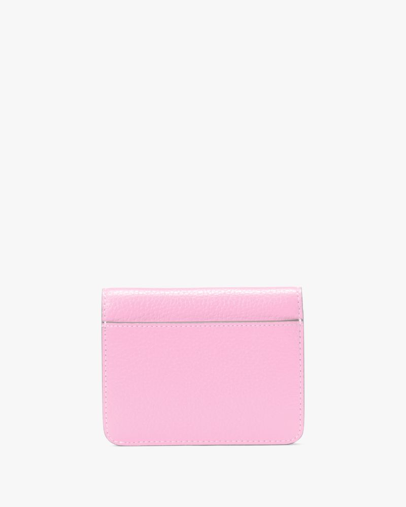 Kate Spade,Lena Small Bifold Wallet,Bi Fold,Metal,Logo,Casual,