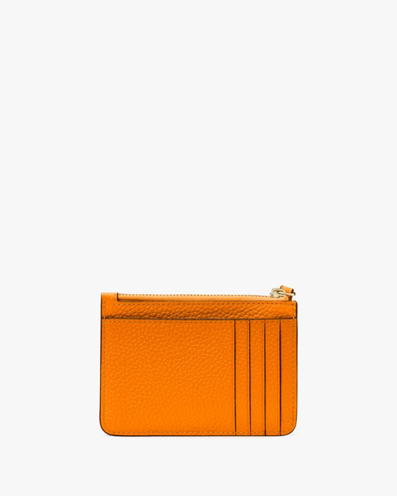 Kate Spade,レナ スモール カード ホルダー リスレット,財布小物,オレンジジニア
