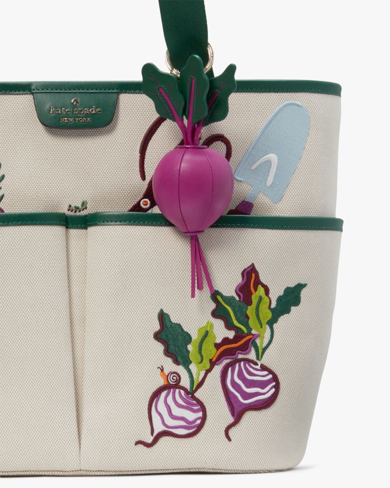 Kate Spade,Harvest Time 3D Beet Keyfob,