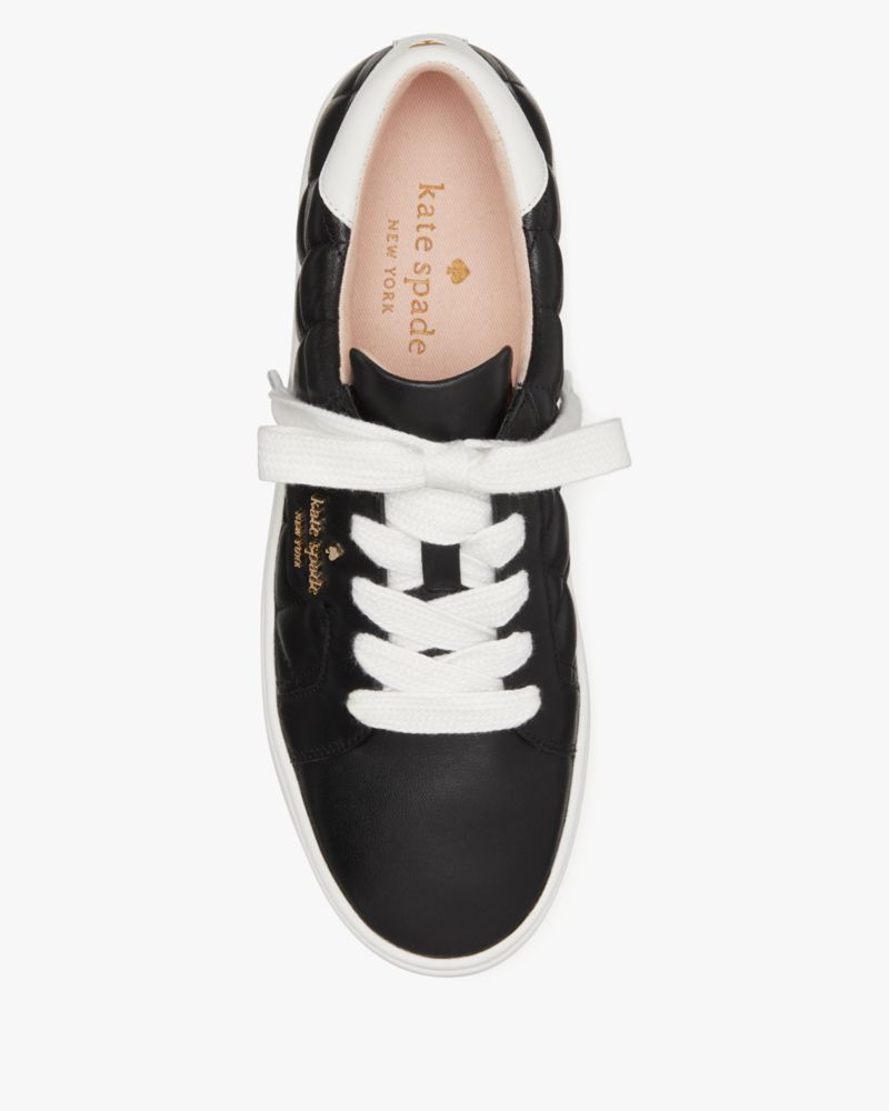 Kate Spade,Selena Quilted Sneaker,Black