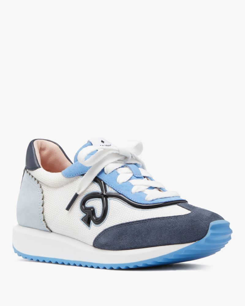 Kate Spade,Brigitte Runner,Blue Multi/Cream