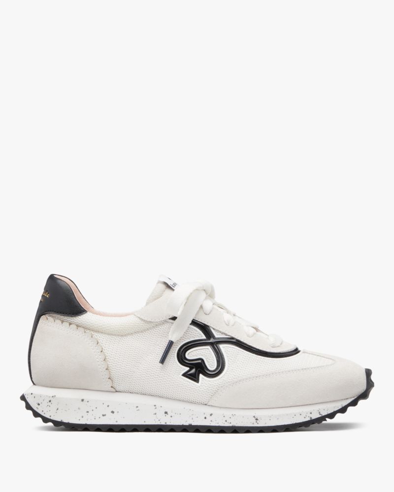 Kate Spade,Brigitte Runner,Optic White/Black