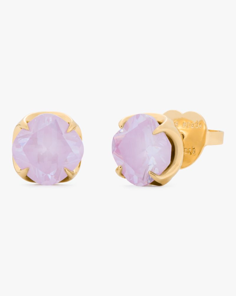 Kate Spade,Pop Of Joy 10mm Spade Flower Studs,Lilac