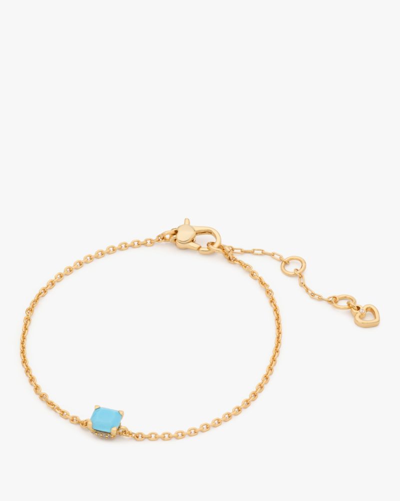 Kate Spade,Little Luxuries Solitaire Bracelet,Turquoise