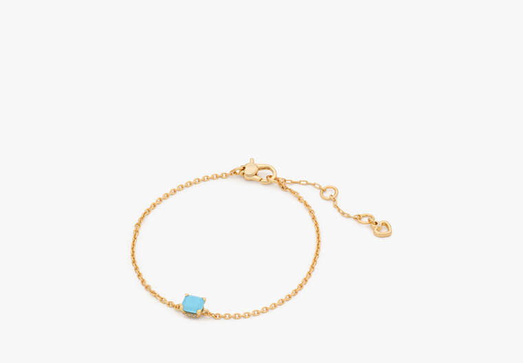 Kate Spade,Little Luxuries Solitaire Bracelet,Turquoise
