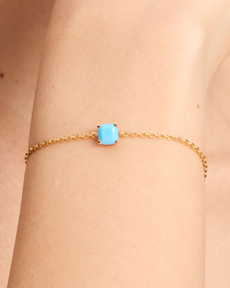 Kate Spade,Little Luxuries Solitaire Bracelet,Turquoise