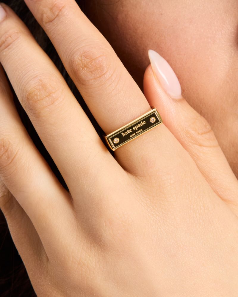 Kate Spade,Sam Icon Bar Ring,