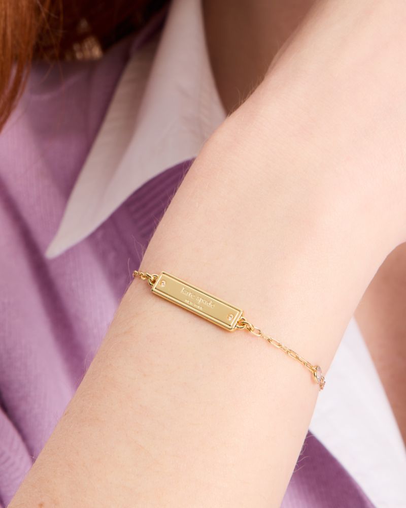 Kate Spade,Sam Icon Bar Bracelet,