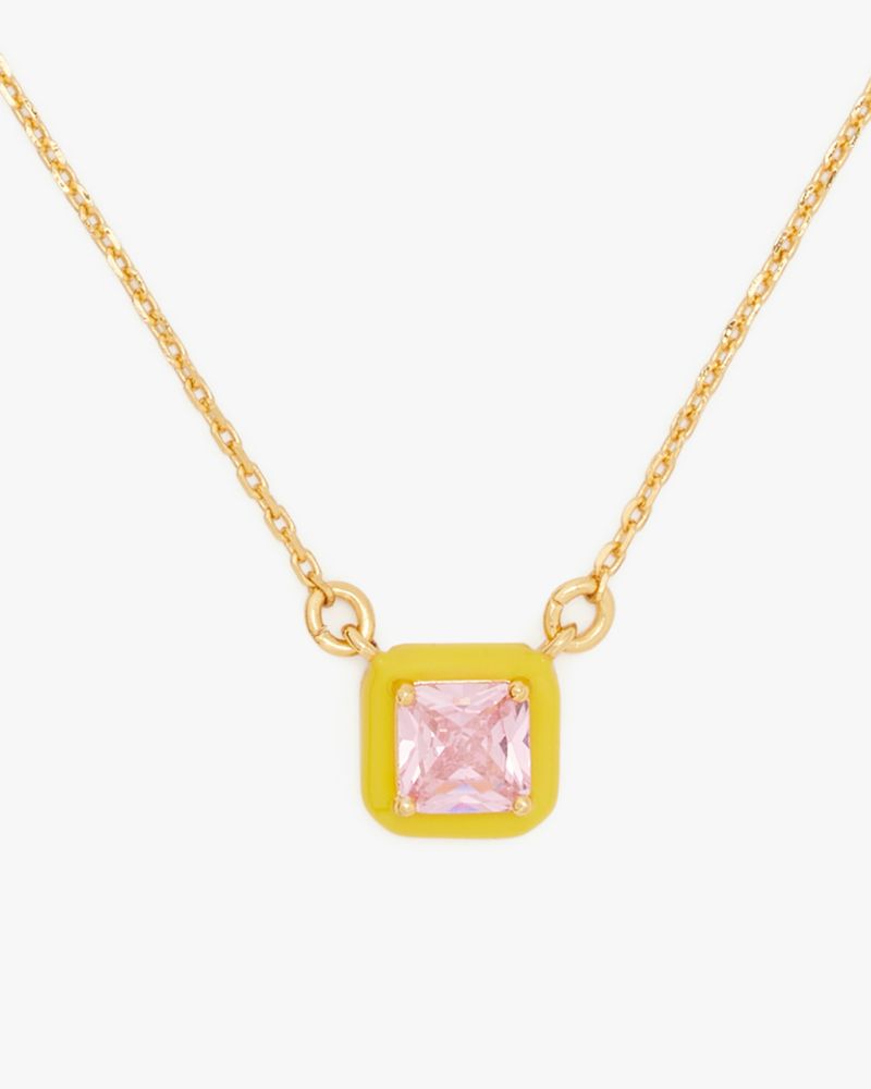 Kate Spade,Brighten Up Pendant,Light Pink Multi