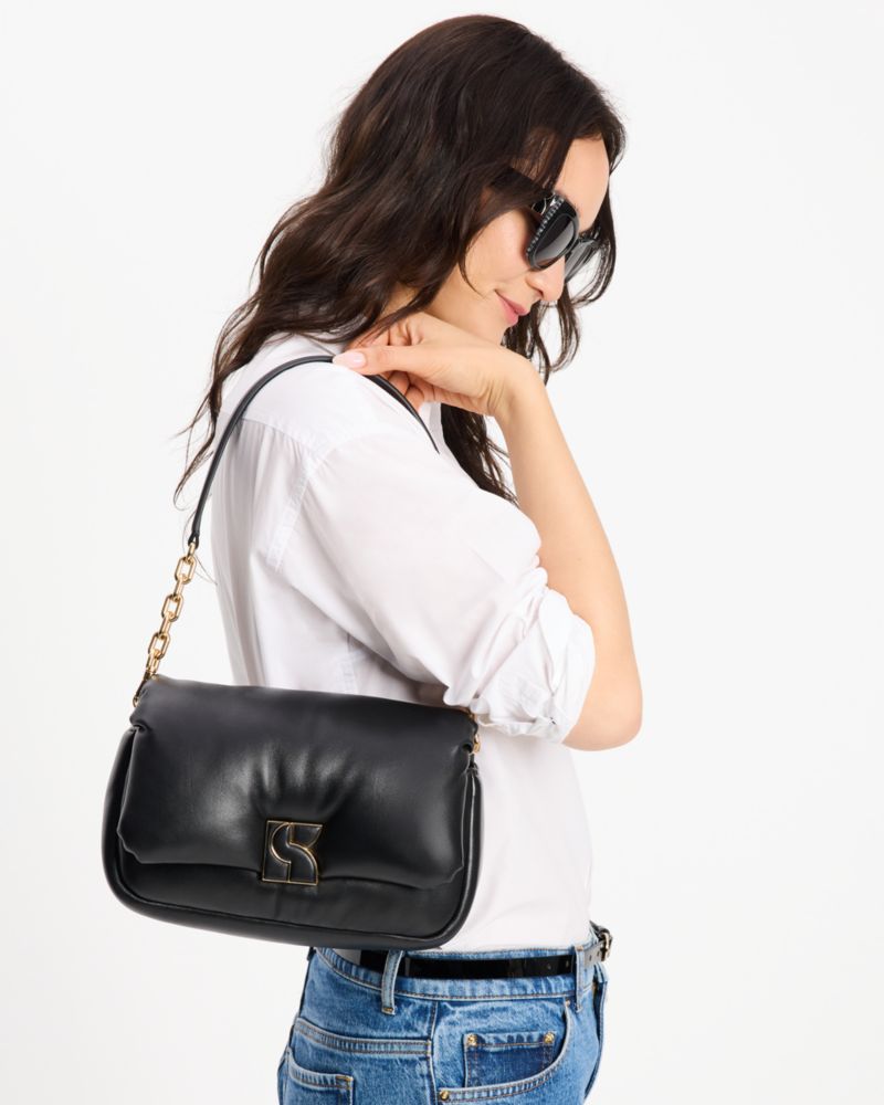 Kate Spade,Dakota Puffy Leather Crossbody,