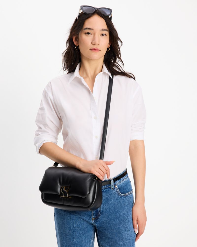 Kate Spade,Dakota Puffy Leather Crossbody,