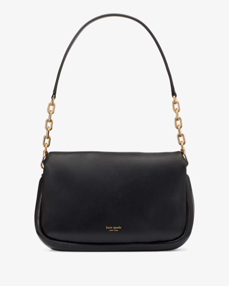 Kate Spade,ケイト・スペード ダコタ パフィ レザー クロスボディ,バッグ,ブラック
