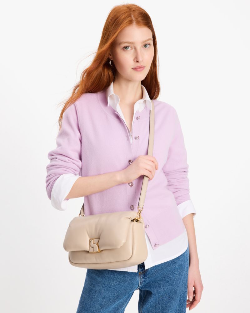 Kate Spade,Dakota Puffy Leather Crossbody,